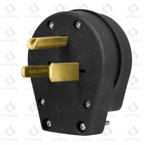 50A Power Plug NEMA 6-50P 50Amps 250V Power Plug Heavy-duty Universal NEMA power plug.